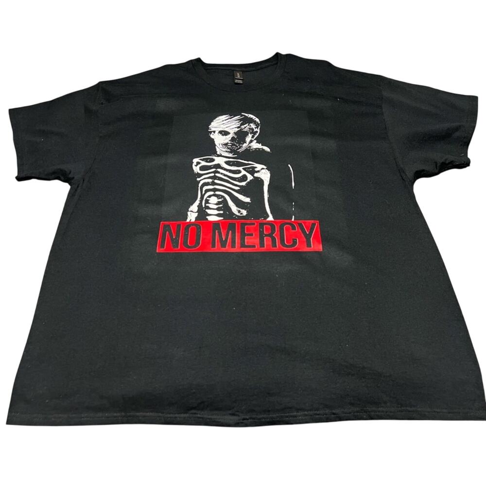 Karate Halloween Scene NO MERCY Men’s XXXL 3XL Quality Shirt NWOT